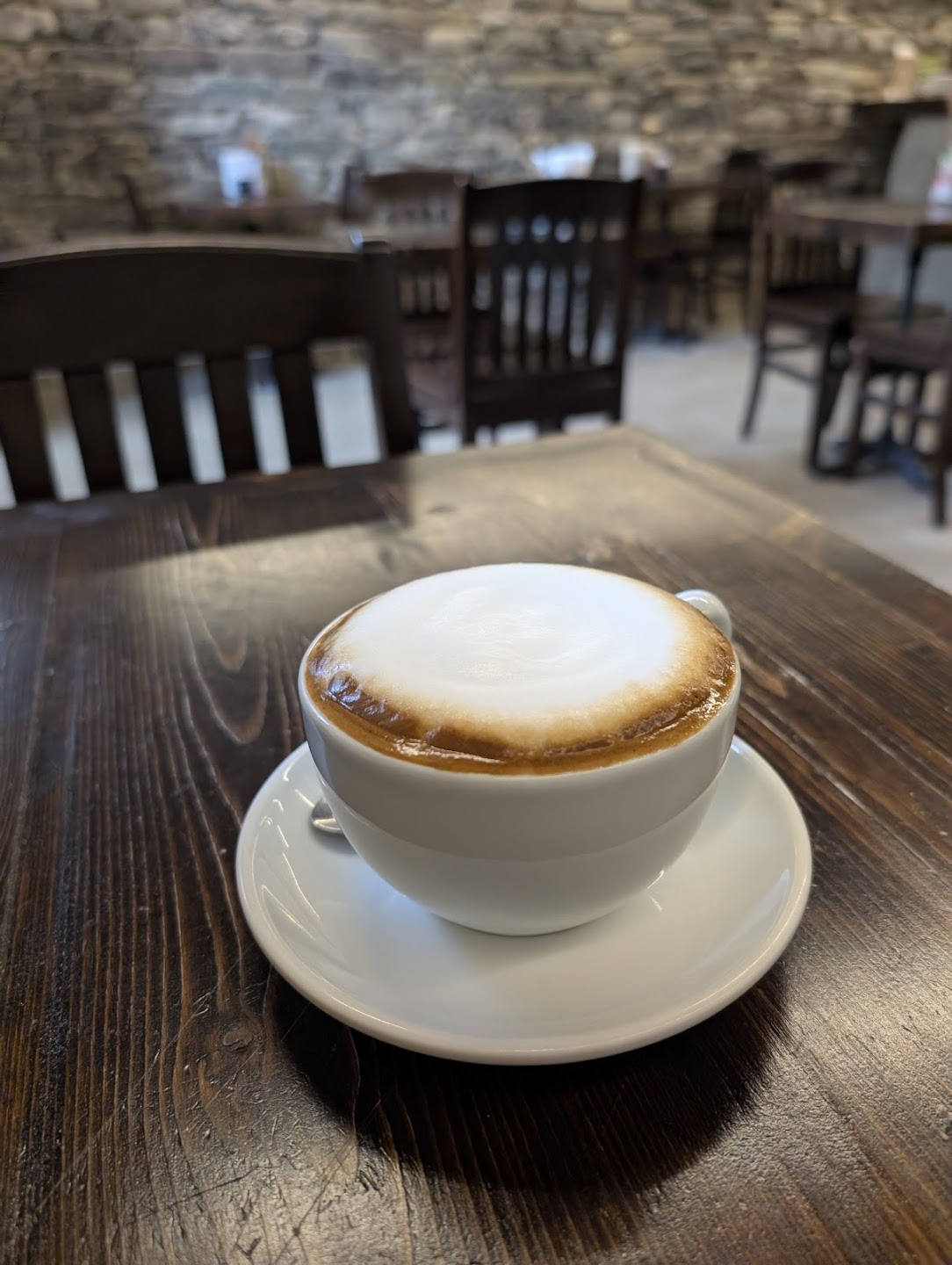 Cappuccino at Moss Park Espresso Toronto